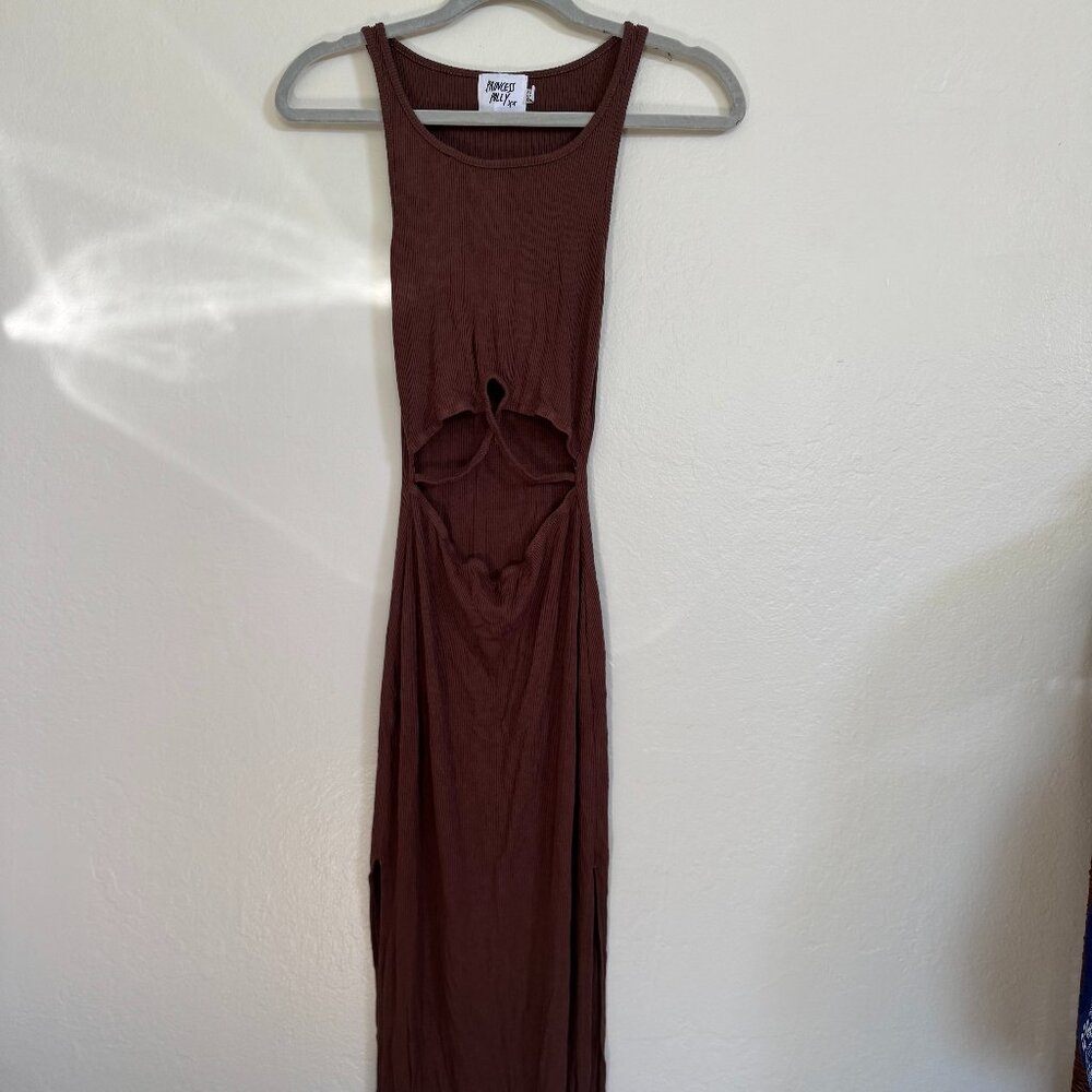 Cute Cutout Princess Poly Dress